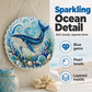 🌊DIY Ocean Pearl Painting – Create Your Own Unique Wall Art with a Beautiful Sea Theme