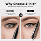 💄 LIMITED‑TIME SALE- Buy 1 Get 1 Free!! ✨2‑in‑1 Dual‑Ended Waterproof Liquid Eyeliner Pen, Precision Tip With Magic Corrector, Long‑Lasting Smudge‑Proof Eye Makeup