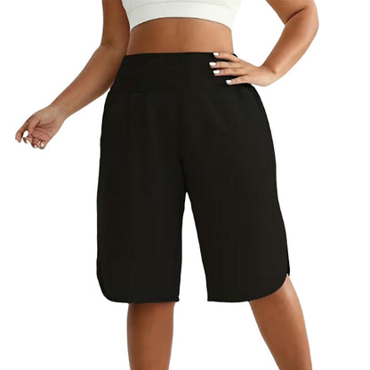 ⏰Last Day Sale 49% OFF👖Women's Casual Wide-Leg Knee-Length Shorts