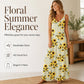 ⏳LAST DAY SALE ONLY ￡9.99!!⚡Flowy Vacation Maxi Dress
