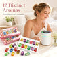 🔥 Limited Time 50% OFF 🎁 12-Pack Water Soluble Essential Oils Set – Fresh Fragrance for Diffusers, Humidifiers & DIY Crafts 🌺✨