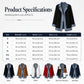 ⌛LAST DAY SALE 70% OFF🍂🔥Women’s Elegant Denim Spliced Ribbed Knit Coat