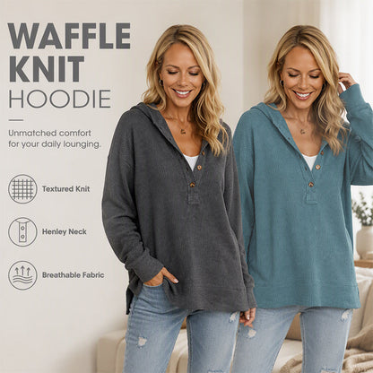 🍂LAST DAY SALE ONLY ￡15.99!!🔥Women's Long Sleeve Casual Hoodie Top👕A Cosy Throw-On for Chilly Mornings & Laid-Back Days✨