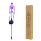 🎁💀Halloween Hot Sale 70% OFF🎃Solar Skeleton Ground Stake Lights Outdoor Waterproof Halloween Decor Lights