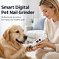 🥳2026 HOT SALE 70% OFF!💞50K+ SOLD!🐶Electric Pet Nail Grinder – Whisper‑quiet, 3‑step gentle grinding. LED power display & USB‑C rechargeable – stress‑free grooming for dogs & cats! 🛡️✨