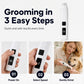 🥳2026 HOT SALE 70% OFF!💞50K+ SOLD!🐶Electric Pet Nail Grinder – Whisper‑quiet, 3‑step gentle grinding. LED power display & USB‑C rechargeable – stress‑free grooming for dogs & cats! 🛡️✨