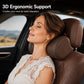 🌞New Hot Selling 50% OFF🎁🚗💤 Relieve Driving Fatigue! Universal Memory Foam Car Headrest Neck Pillow, Ergonomic Support Auto Neck Cushion for Long Road Trips