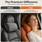 🌞New Hot Selling 50% OFF🎁🚗💤 Relieve Driving Fatigue! Universal Memory Foam Car Headrest Neck Pillow, Ergonomic Support Auto Neck Cushion for Long Road Trips