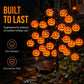 ⏳LAST DAY SALE ONLY ￡12.99!🌃Waterproof Halloween Pumpkin Solar Branch Lights