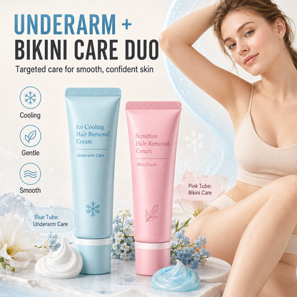 🔥Buy 2 Get 1 Free✨Hair Removal Cream – Enriched with Rose & Lavender Oil, Niacinamide Brightening – Inhibits Regrowth, Longer-Lasting Smoothness!💖💨