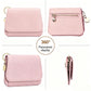💖Buy 1 Get 1 Free!! ✨Only ￡8.99!!💕RFID Short Wallets for Women –Fashionable Card Holder with Key Ring & Coin Purse