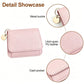 💖Buy 1 Get 1 Free!! ✨Only ￡8.99!!💕RFID Short Wallets for Women –Fashionable Card Holder with Key Ring & Coin Purse