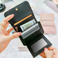 💖Buy 1 Get 1 Free!! ✨Only ￡8.99!!💕RFID Short Wallets for Women –Fashionable Card Holder with Key Ring & Coin Purse