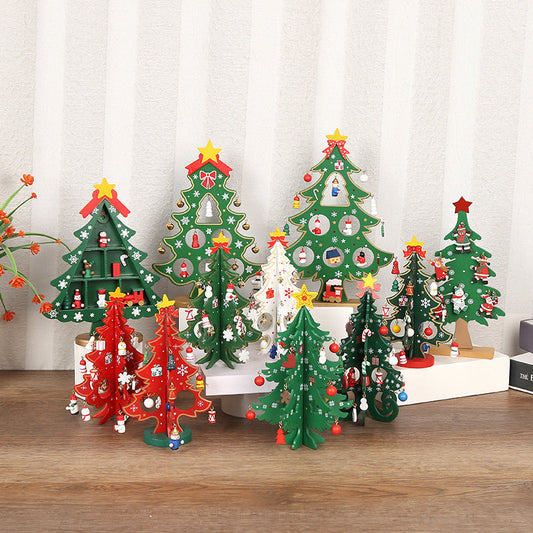 🎄Christmas Pre Sale￡7.99!✨🎅!DIY Wooden Christmas Tree Ornament Set – Build, Decorate & Play! ✨