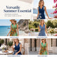 💃2026 SUMMER HOT SALE 50% OFF🌈🌸Women's Flattering V-Neck Midi Dress
