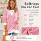 Women's Casual Color Block Crewneck Top
