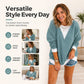 Women's Casual Color Block Crewneck Top