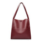Versatile PU leather handbag and crossbody bag