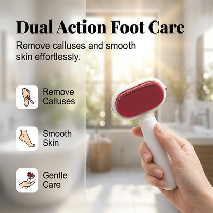 ⏰🔥LAST DAY SALE 50% OFF🏆Double-Sided Foot Scraper – Easily Removes Calluses and Dead Skin ✨🦶