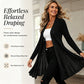 💖Early Autumn’s Sale ONLY ￡17.99!!🌻🧥Women's Soft Knit Open-Front Cardigan – Elegant & Easy to Layer