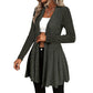 💖Early Autumn’s Sale ONLY ￡17.99!!🌻🧥Women's Soft Knit Open-Front Cardigan – Elegant & Easy to Layer