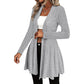 💖Early Autumn’s Sale ONLY ￡17.99!!🌻🧥Women's Soft Knit Open-Front Cardigan – Elegant & Easy to Layer