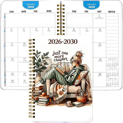⏰📅HOT SALE 70% OFF!!📚2026–2030 5-Year Planner | Long-Term Monthly Organizer & Goal Planning Log Book for Work, School & Everyday Life