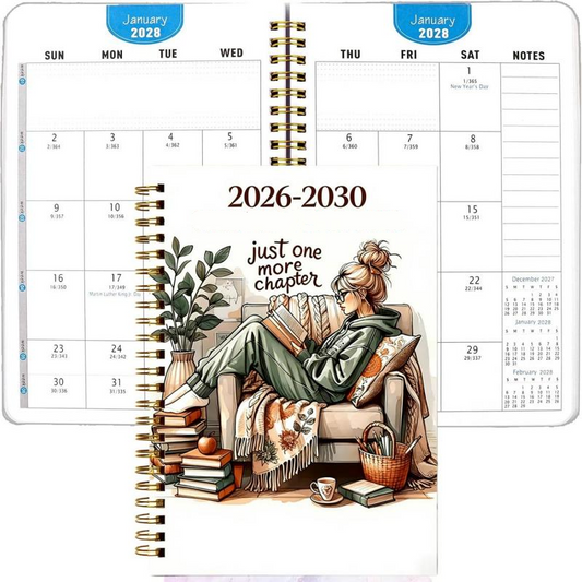 ⏰📅HOT SALE 70% OFF!!📚2026–2030 5-Year Planner | Long-Term Monthly Organizer & Goal Planning Log Book for Work, School & Everyday Life