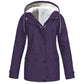 🔥This Week's Special Price:£23.99!!🧥💦Women's Plush-Lined Windproof Hooded Jacket-Unleash Style and Durability in Any Storm!