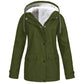 🍂⏳Limited Time 60% OFF💥Women's Plush-Lined Windproof Hooded Jacket