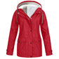 🍂⏳Limited Time 60% OFF💥Women's Plush-Lined Windproof Hooded Jacket