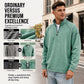 ⏳LAST DAY SALE ONLY ￡25.99!!✨🍂 Men's Quarter-Zip Denim Pullover – Casual Style with Comfortable Everyday Fit