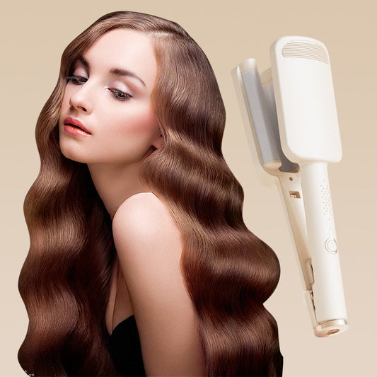 🌸 LIMITED-TIME 50% OFF! ✨Wavy Hair Curler – Big Bouncy Curls, 4 Adjustable Heat Settings & Negative Ion Care – Salon-Quality Styling at Home💇‍♀️