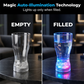 🎁🍻Xmas Hot Sale 70% OFF✨Multicolor Liquid Activated LED Light Up Glowing Wine Glasses Cups🍻👍For Bar Party Decor, Christmas Gift & Thanksgiving Tableware