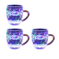 🎁🍻Xmas Hot Sale 70% OFF✨Multicolor Liquid Activated LED Light Up Glowing Wine Glasses Cups🍻👍For Bar Party Decor, Christmas Gift & Thanksgiving Tableware