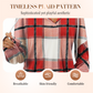 💖2026 Autumn’s Sale 70% OFF✨🍂Easy Everyday Comfort | Women's Plaid Hooded Drawstring V-Neck Shirt