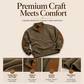 🏆Limited Time 50% OFF!🩶Men's Corduroy Stand Collar Sweatshirt