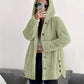⏳LAST DAY SALE ONLY ￡17.99!!✨🍂 Women's Loose-Fit Hooded Plush Jacket