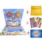 🎂🎉HOT SALE 70% OFF!!!🎁💐Birthday Cards With Fireworks & Pop Up Cake & Blow-able Music