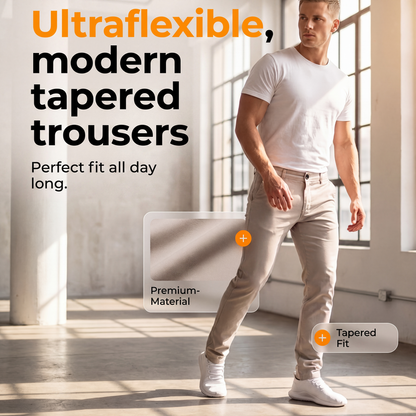⏳LAST DAY SALE 70% OFF🏆✨Men’s Modern Slim-Stretch Trousers – Sleek Fit & All-Day Comfort