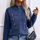 ⏳LAST DAY SALE ONLY￡23.99!🔥✨ Effortless Elegance | Women's Casual Double Zipper Sweater Jacket