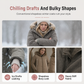 💃LAST DAY SALE 50% OFF!!🔥Women's Hooded Fleece-Lined Padded Winter Coat🧥