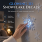 ✨LAST DAY SALE ￡5.99!!💞50K+ SOLD!❄️Glowing Snowflake Night Light Wall Stickers