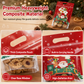 ⏳LAST DAY SALE 50% OFF 🎅🔥50 Pack Christmas Candy Bags Cartoon Stand Up Zipper Pouches for Snowflake Crisp Cookie and Baking Food Packaging