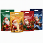 ⏳LAST DAY SALE 50% OFF 🎅🔥50 Pack Christmas Candy Bags Cartoon Stand Up Zipper Pouches for Snowflake Crisp Cookie and Baking Food Packaging