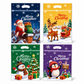 ⏳LAST DAY SALE 50% OFF 🎅🔥50 Pack Christmas Candy Bags Cartoon Stand Up Zipper Pouches for Snowflake Crisp Cookie and Baking Food Packaging