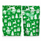 ⏳LAST DAY SALE 50% OFF 🎅🔥50 Pack Christmas Candy Bags Cartoon Stand Up Zipper Pouches for Snowflake Crisp Cookie and Baking Food Packaging