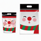 ⏳LAST DAY SALE 50% OFF 🎅🔥50 Pack Christmas Candy Bags Cartoon Stand Up Zipper Pouches for Snowflake Crisp Cookie and Baking Food Packaging