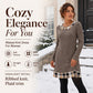 ✨🍂2026 Autumn’s Sale 70% OFF💖Women's Casual Plaid Patchwork Knit Dress