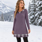 ✨🍂2026 Autumn’s Sale 70% OFF💖Women's Casual Plaid Patchwork Knit Dress